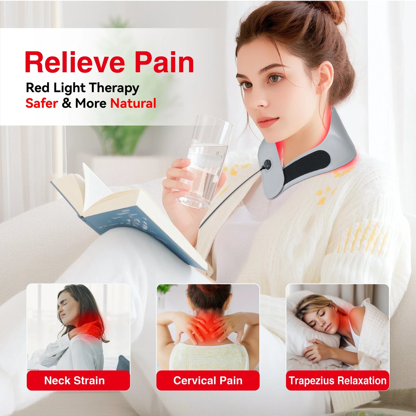 LumiSkinLab RedLight Therapy Collar